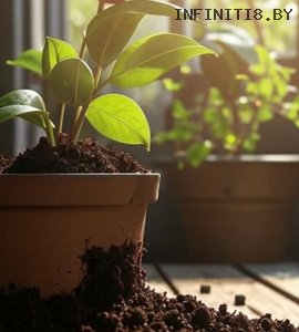 Питательный грунт для цветов и кустарников